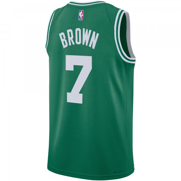 Youth Boston Celtics Jaylen Brown Nike Kelly Green Swingman Jersey - Icon Edition