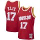 Men's Houston Rockets Mario Elie Mitchell & Ness Red 1993/94 Hardwood Classics Swingman Jersey