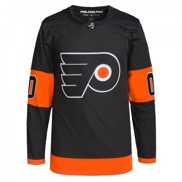 Men's Philadelphia Flyers  adidas Black Alternate  Primegreen Custom Jersey