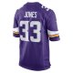 Men's Minnesota Vikings Aaron Jones Nike Purple Game Player Jersey