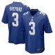 Men's New York Giants Sterling Shepard Nike Royal Game Player Jersey