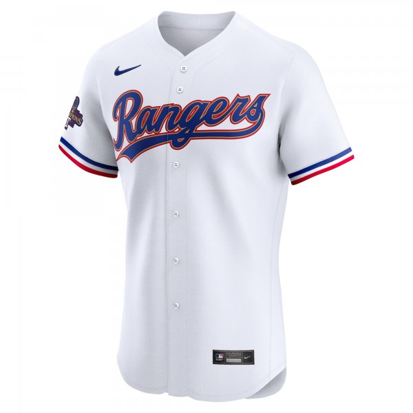 Men's Texas Rangers Marcus Semien Nike White 2024 Gold Collection Elite Player Jersey