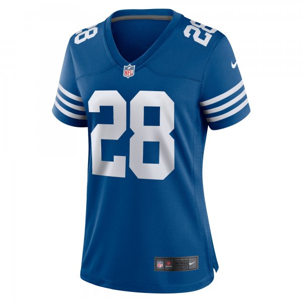 Women's Indianapolis Colts Jonathan Taylor Nike Royal Alternate Game Jersey