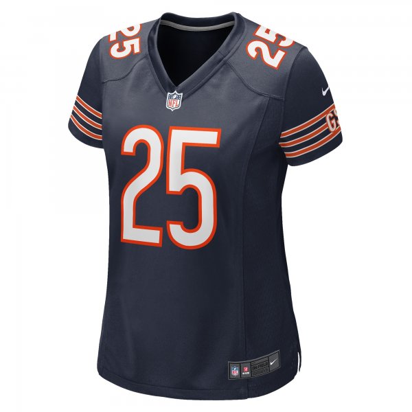 Women's Chicago Bears Trestan Ebner Nike Navy Game Player Jersey