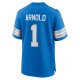 Men's Detroit Lions Terrion Arnold Nike Blue 2024 NFL Draft First Round Pick Player Game Jersey