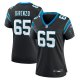 Women's Carolina Panthers J.D. DiRenzo Nike  Black  Game Jersey