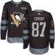 Pittsburgh Penguins #87 Sidney Crosby Black 1917-2017 100th Anniversary Stitched NHL Jersey