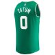 Men's Boston Celtics Jayson Tatum Fanatics Kelly Green Big & Tall Fast Break Player Jersey - Icon Edition