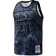 Men's Atlanta Hawks Dominique Wilkins Mitchell & Ness Black Hardwood Classics 1986/87 Tie-Dye Swingman Jersey