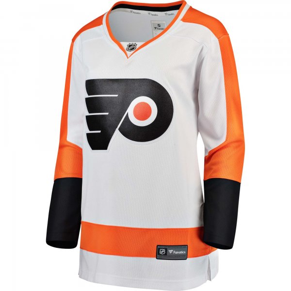 Women's Philadelphia Flyers Fanatics White Away Breakaway Jersey