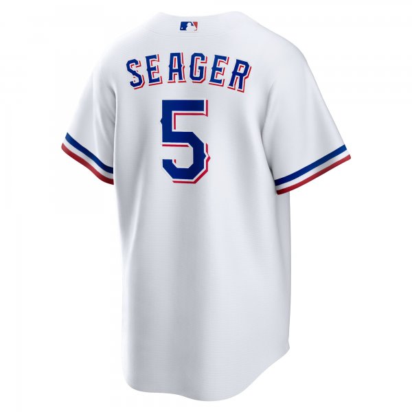 Men's Texas Rangers Corey Seager Nike White Home Replica Player Jersey