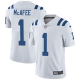 Nike Indianapolis Colts #1 Pat McAfee White Men's Stitched NFL Vapor Untouchable Limited Jersey