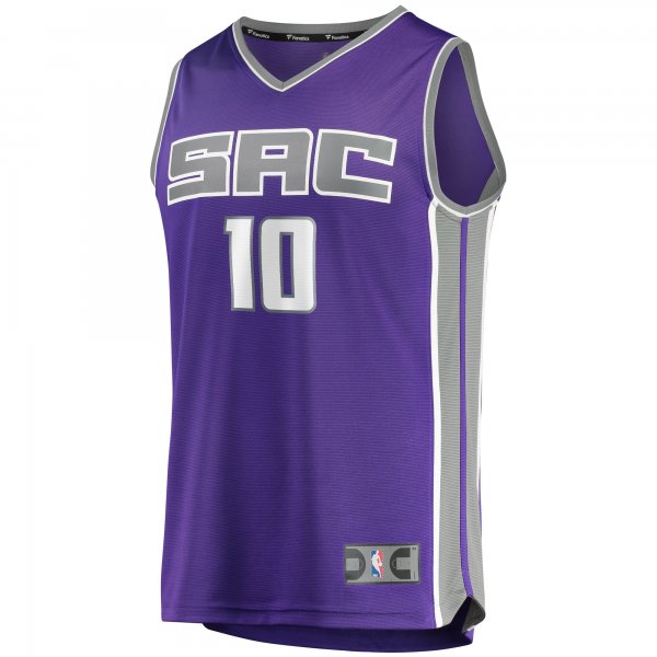 Men's Sacramento Kings Domantas Sabonis Fanatics Purple Fast Break Replica Jersey - Icon Edition