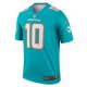 Men's Miami Dolphins Tyreek Hill Nike Aqua Legend Jersey