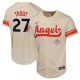 Youth Los Angeles Angels Mike Trout Nike Cream City Connect Limited Player Jersey