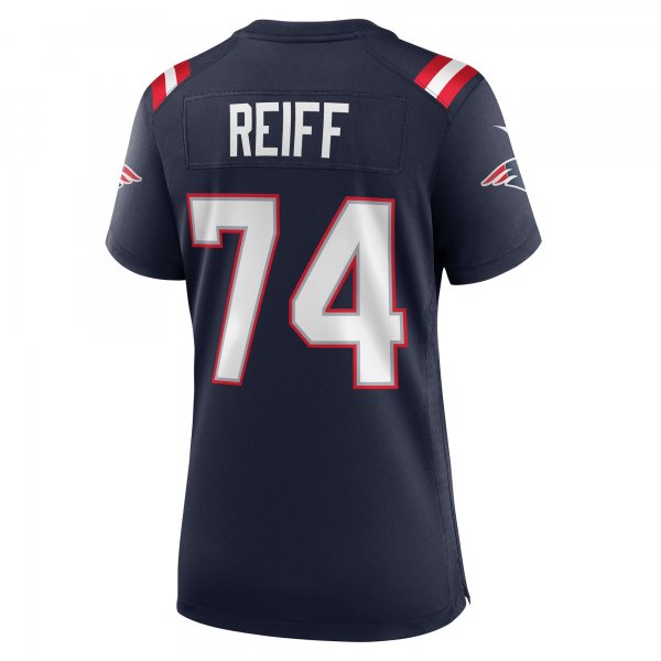 Women's New England Patriots Riley Reiff Nike Navy Game Jersey