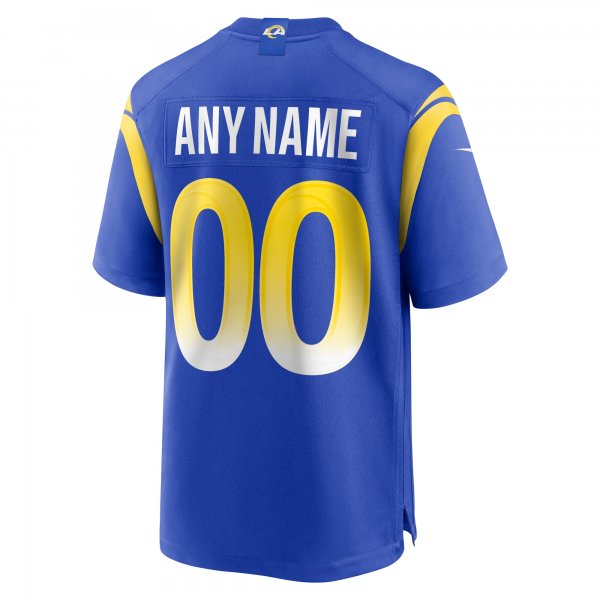 Men's Los Angeles Rams Nike Royal Custom Game Jersey