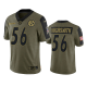 Pittsburgh Steelers Alex Highsmith Olive 2021 Salute To Service Men's Limited NFL Jersey