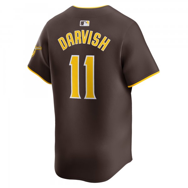 Men's San Diego Padres Yu Darvish Nike Red Away Limited Player Jersey