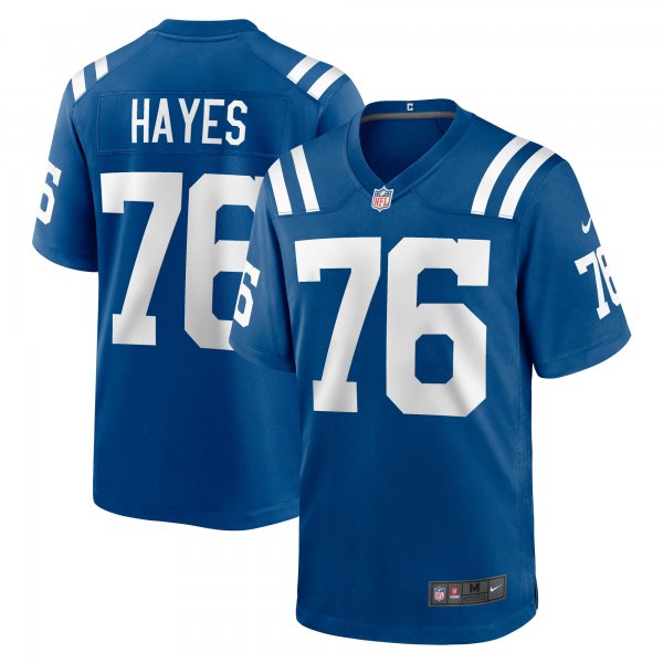 Men's Indianapolis Colts Ryan Hayes Nike  Royal Team Game Jersey