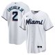 Men's Miami Marlins Jazz Chisholm Jr. Nike White Home Replica Player Jersey