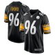 Men's Pittsburgh Steelers Breiden Fehoko Nike  Black  Game Jersey