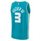 Men's Charlotte Hornets Terry Rozier Fanatics Teal Fast Break Jersey - City Edition