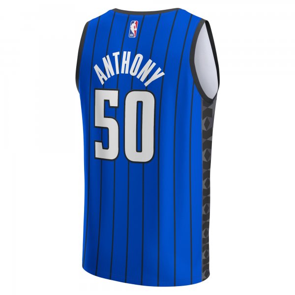 Youth Orlando Magic Cole Anthony Fanatics Royal Fast Break Player Jersey - Statement Edition