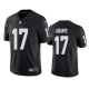 Men's Las Vegas Raiders #17 Davante Adams Black Vapor Limited Jersey