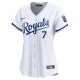 Women's Kansas City Royals Bobby Witt Jr. Nike White Home Limited Player Jersey