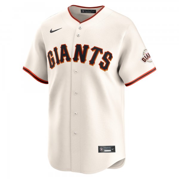 Youth San Francisco Giants Nike Cream Home Limited Jersey