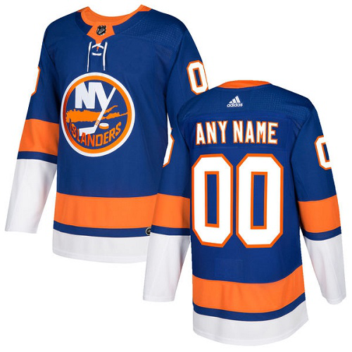 Men's Adidas Islanders Personalized Royal Blue Home NHL Jersey