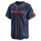 Men's Houston Astros Jose Altuve Nike Navy City Connect Limited Player Jersey