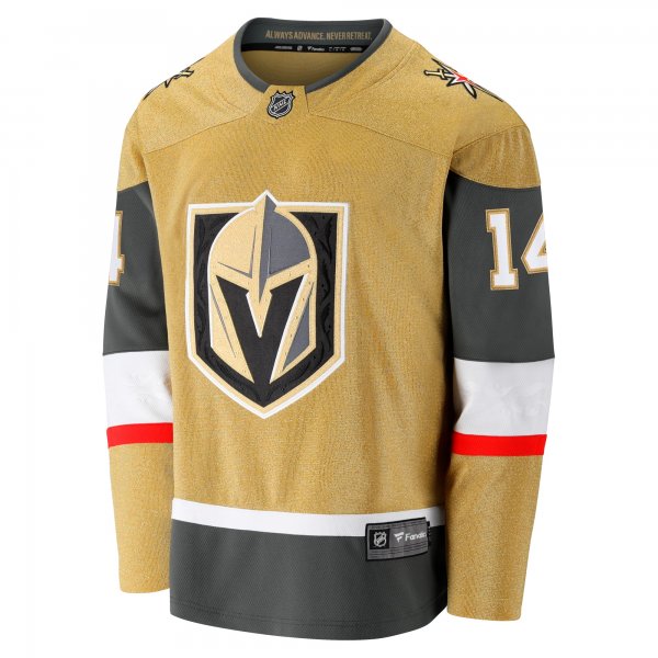 Men's Vegas Golden Knights Nicolas Hague Fanatics Gold Home Premier Breakaway Player Jersey