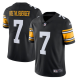 Men's Nike Pittsburgh Steelers #7 Ben Roethlisberger Black Alternate Vapor Untouchable Limited Jersey