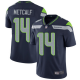 Seattle Seahawks #14 D.K. Metcalf Steel Blue Team Color Youth Stitched NFL Vapor Untouchable Limited Jersey