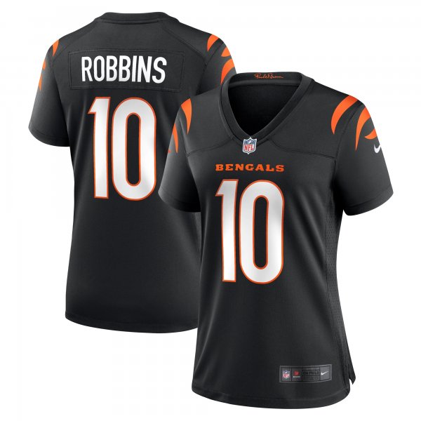 Women's Cincinnati Bengals Brad Robbins Nike  Black Team Game Jersey