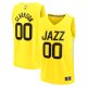 Men's Utah Jazz Jordan Clarkson Fanatics Yellow Fast Break Replica Jersey - Icon Edition