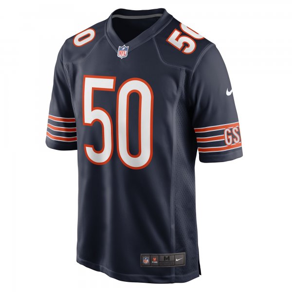 Men's Chicago Bears Deslin Alexandre Nike  Navy Team Game Jersey