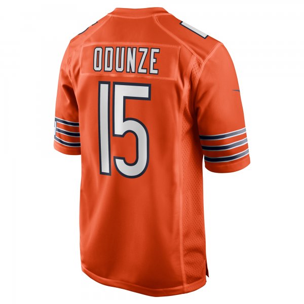 Men's Chicago Bears Rome Odunze Nike  Orange Alternate Game Jersey