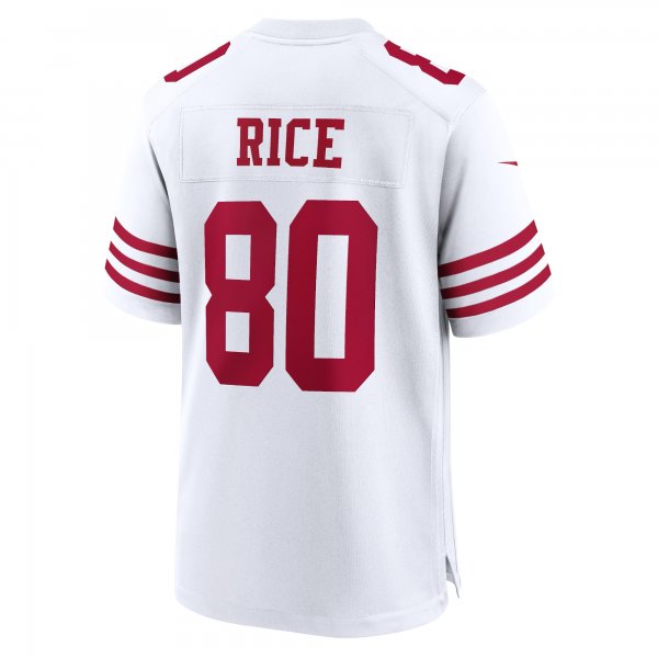 Men's San Francisco 49ers Jerry Rice Nike White Retired Player Game Jersey