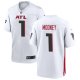 Men's #1 Nike Darnell Mooney White Atlanta Falcons Team Game Jersey