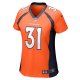 Women's Denver Broncos Justin Simmons Nike Orange Game Jersey