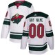 Youth Adidas Minnesota Wild White Away NHL Customized Jersey