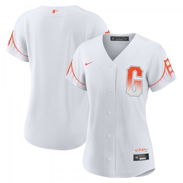 Women's San Francisco Giants Nike White City Connect Replica Jersey