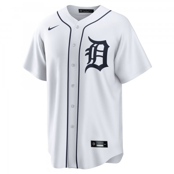 Men's Detroit Tigers Riley Greene Nike White Replica Player Jersey