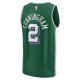 Youth Detroit Pistons Cade Cunningham Fanatics Green Fastbreak Jersey - City Edition