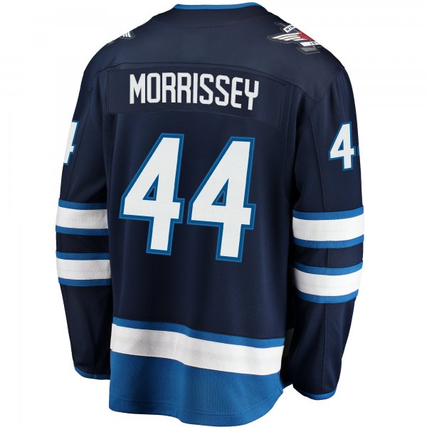 Men's Winnipeg Jets Josh Morrissey Fanatics Navy Breakaway Replica Jersey