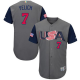 Team USA #7 Christian Yelich Gray 2017 World Baseball Classic Stitched MLB Jersey