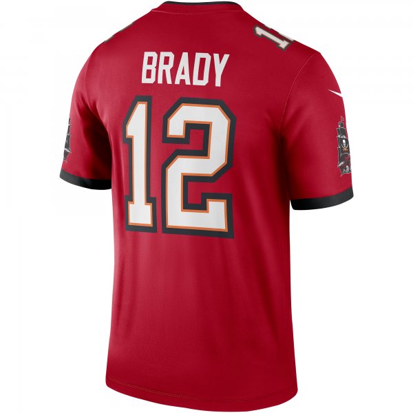 Men's Tampa Bay Buccaneers Tom Brady Nike Red Legend Jersey